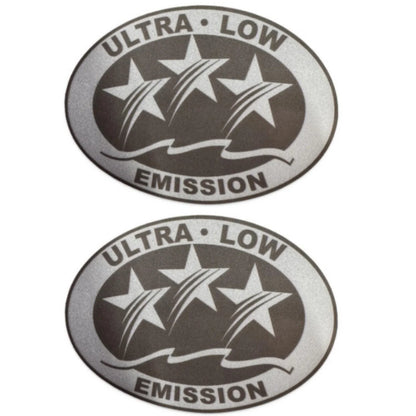 Outboard Graphic Sticker for Ultra Low Emission 3 Star California - Light Gray