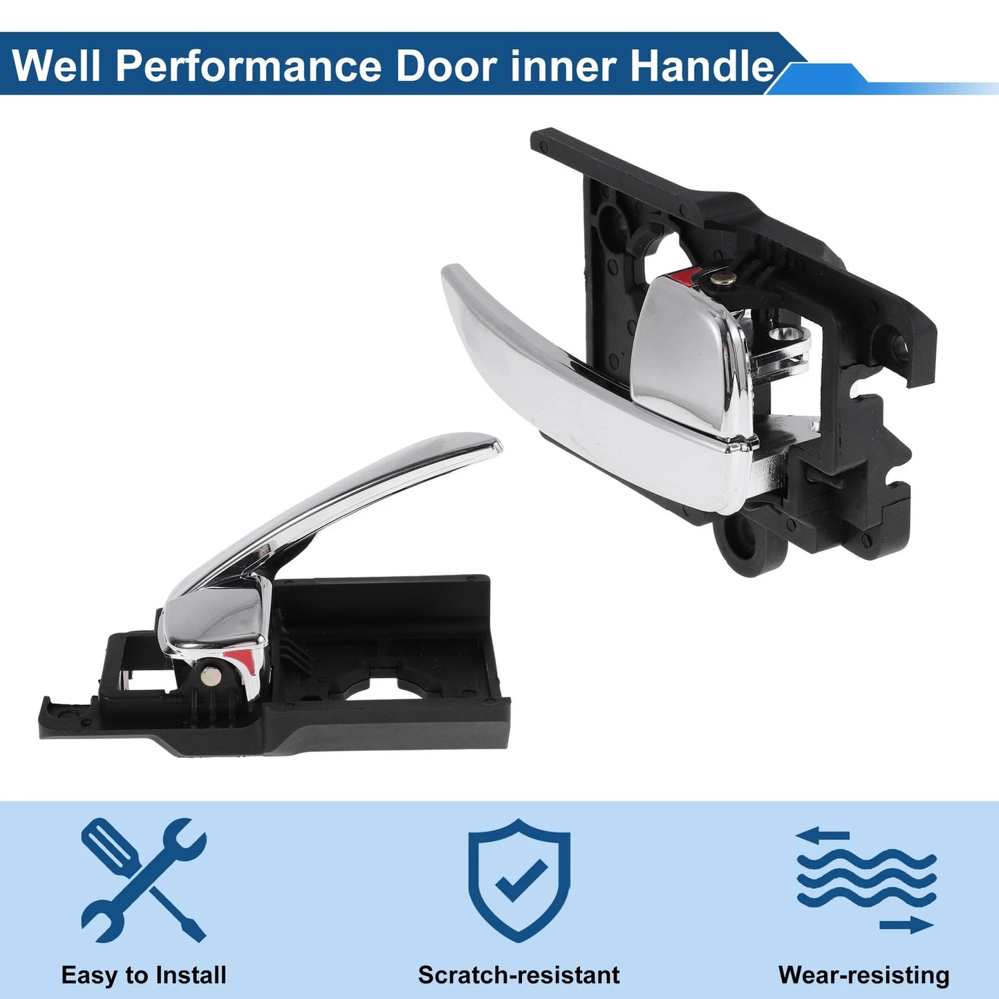 Front Driver Side Interior Door Handle for Hyundai Elantra (2011-2016)