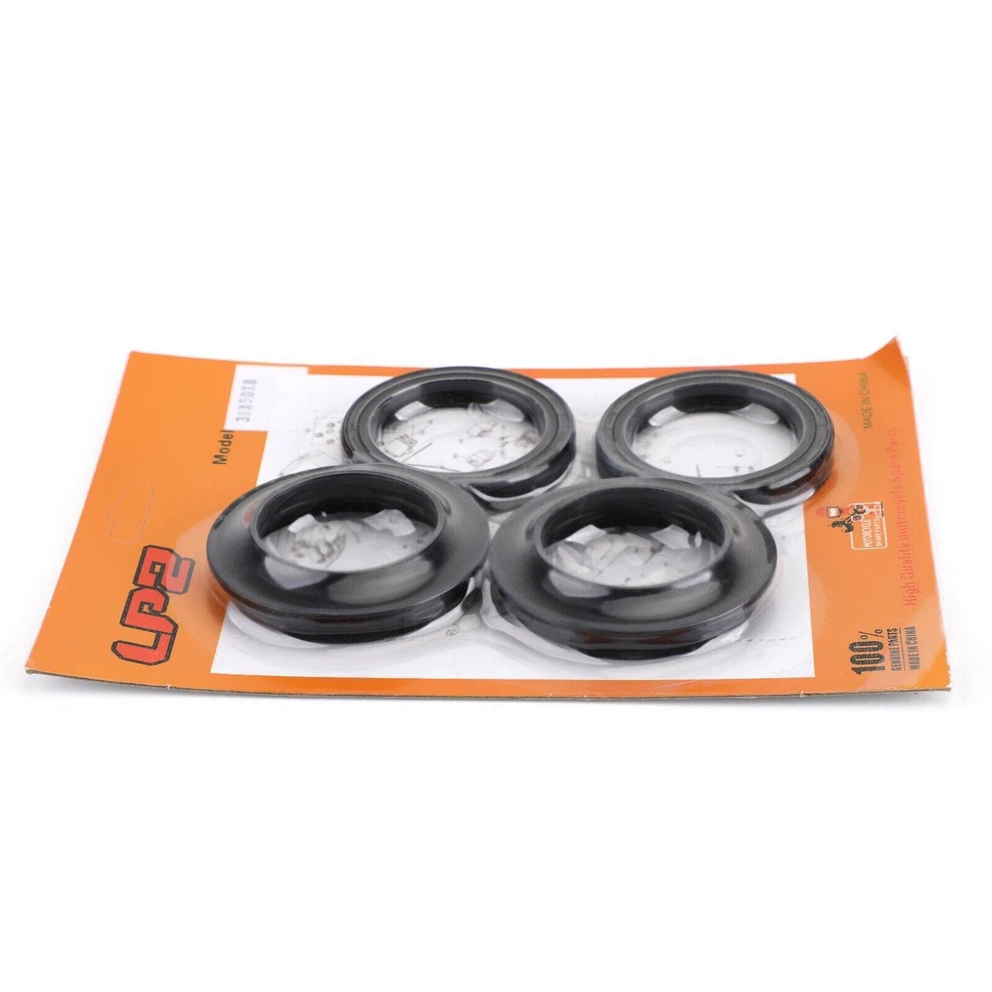 Fork Seal Ring Set with Dust Caps for Kawasaki ZX 500 600 750 GPX (78-01)