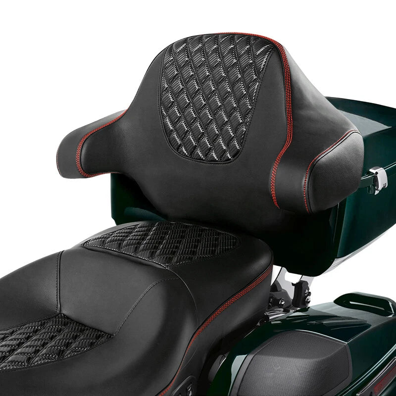 Backrest Pad for Harley Tour Touring Tri Electra Road Glide (2014-2025)