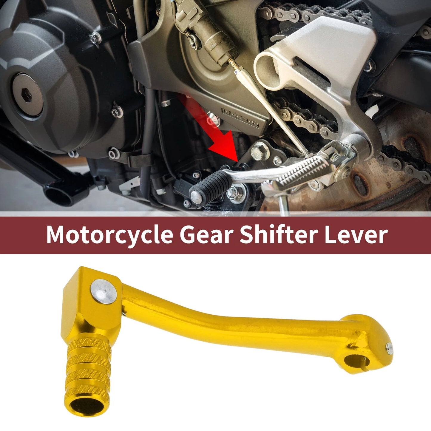 Folding Motorcycle Gear Shifter Lever for Honda CRF50