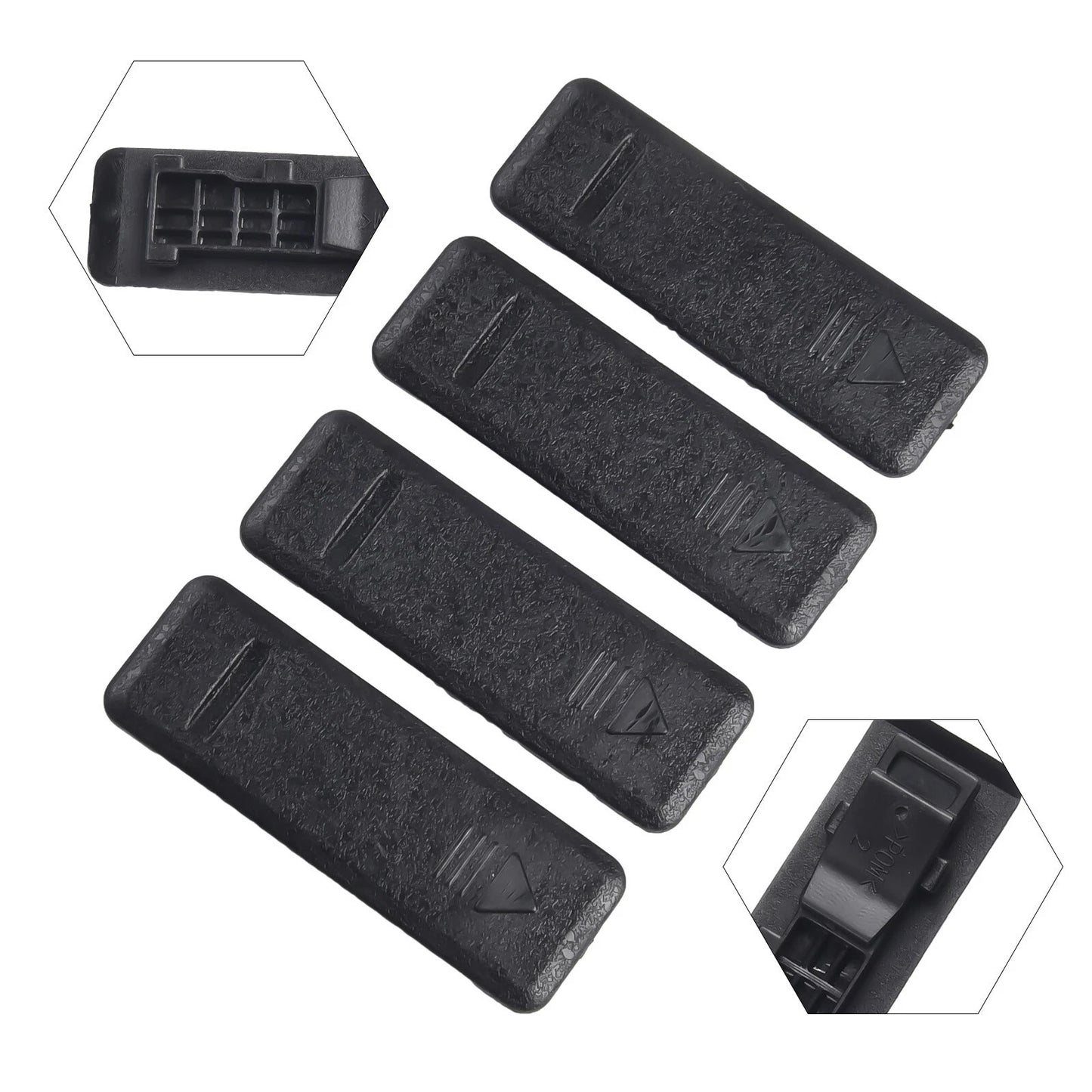 Roof Molding Covers / Set of 4 for Kia Soul (2014–2019)