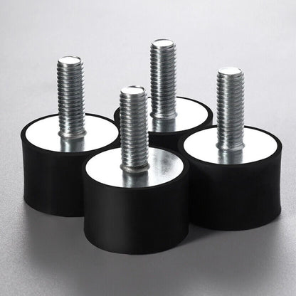 Anti Vibration 4Pcs M8 Rubber Mounts Isolator Bobbins for Car Exhaust System