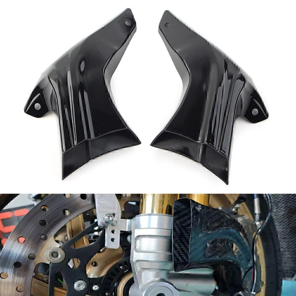 Black Duct Mounting Kit Brake System Air Cooling Cover for BMW S1000RR R1250GS