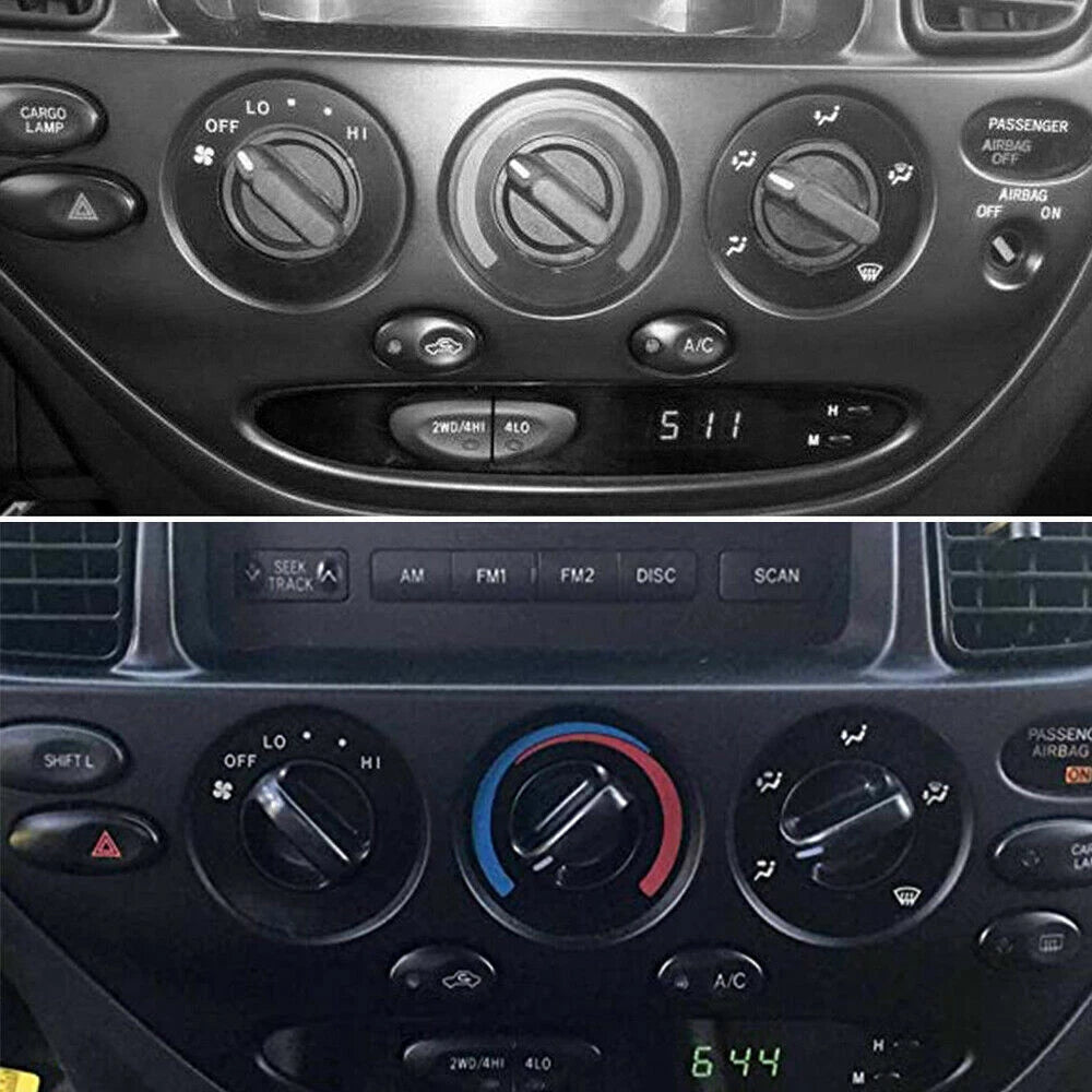 3PC AC Climate Control Knob for 2000-2006 Toyota Tundra (2000-2006)