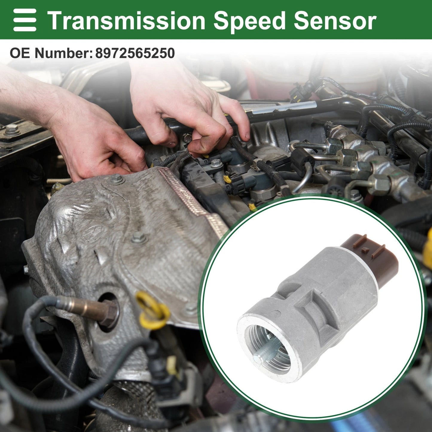 Transmission Speed Sensor for Isuzu NQR (2005-2013) VSS Speed Sensor