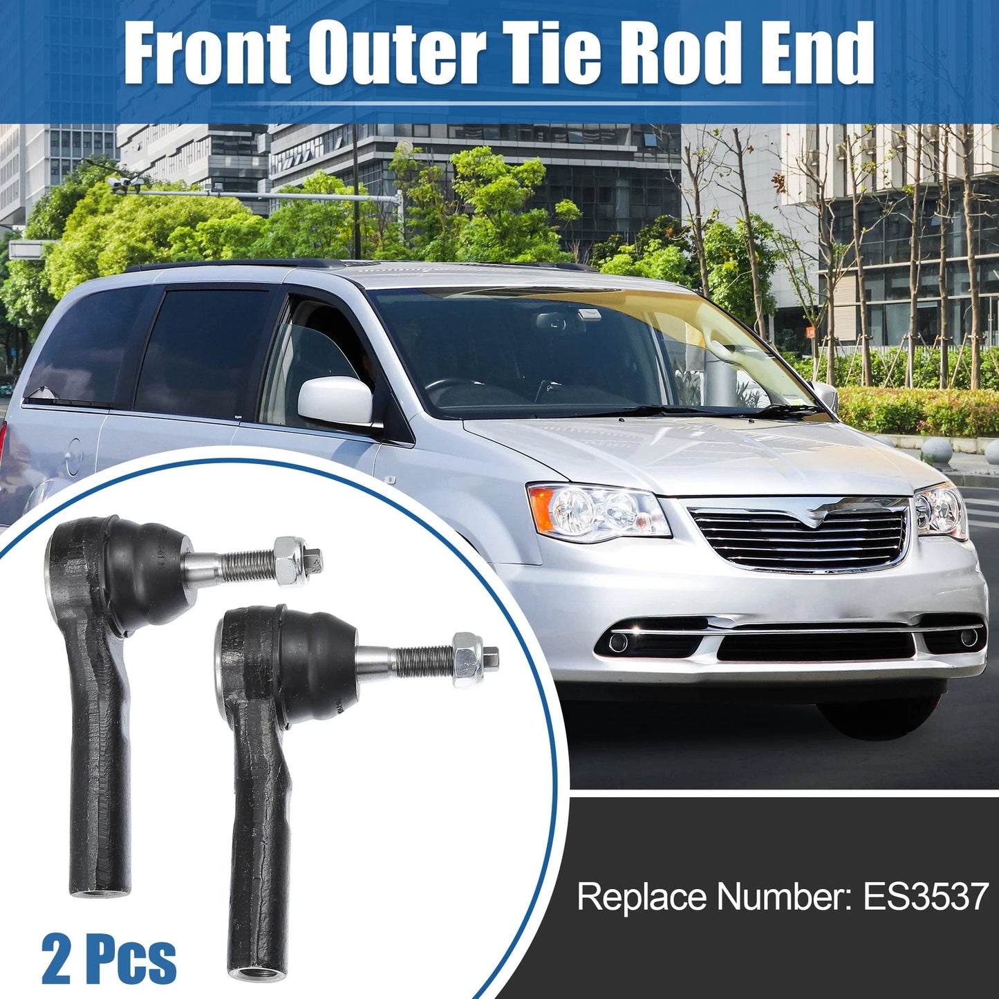 Front Outer Tie Rod End for Dodge Caravan (2001 - 2004)