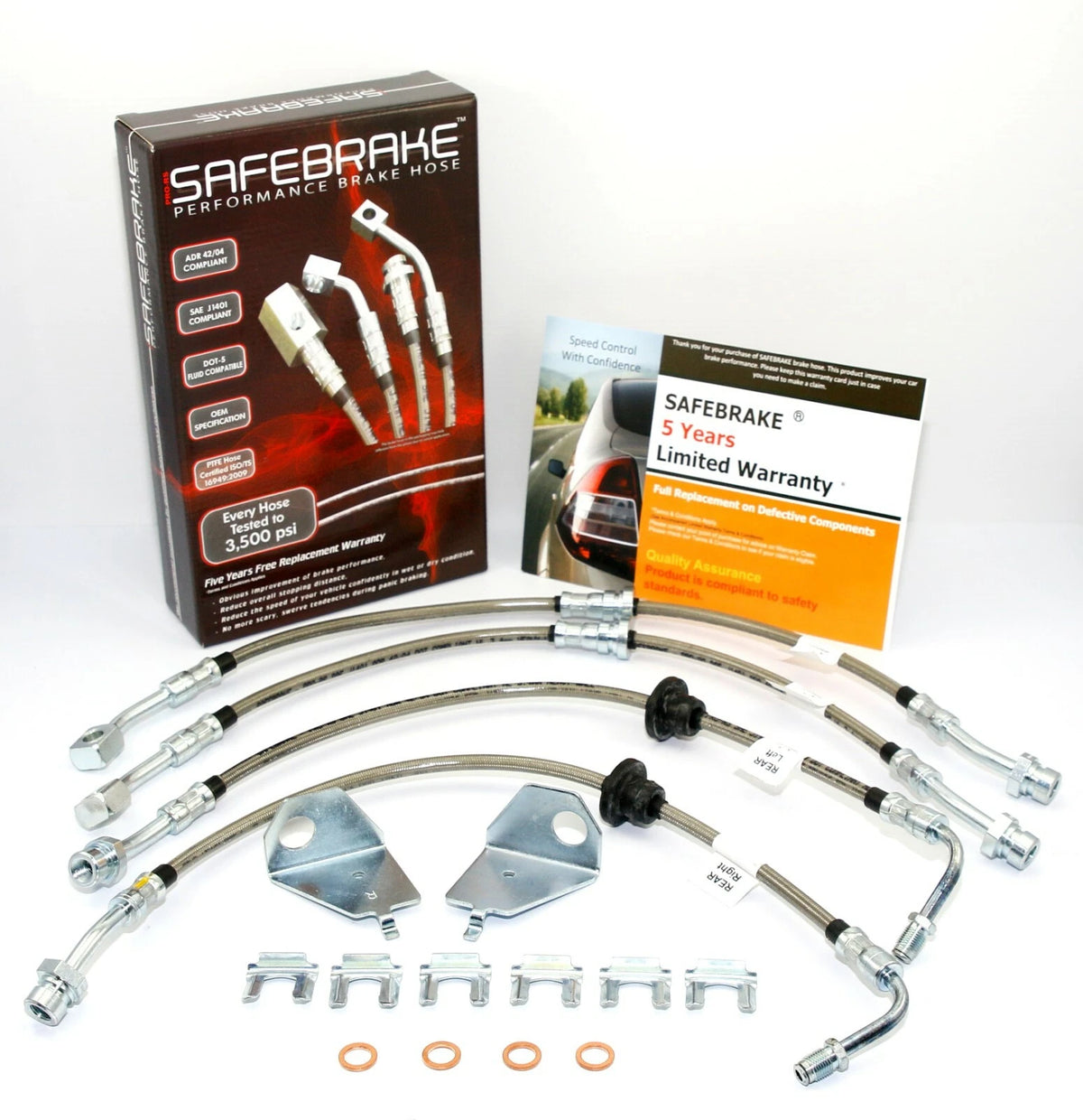 Brake Line Kit for FPV F6X Territory (2008-2009) - Brake Upgrade Hoses