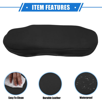 1 x Armrest Protector Cover Pad for Chevy Malibu Black (2016 - 2023)