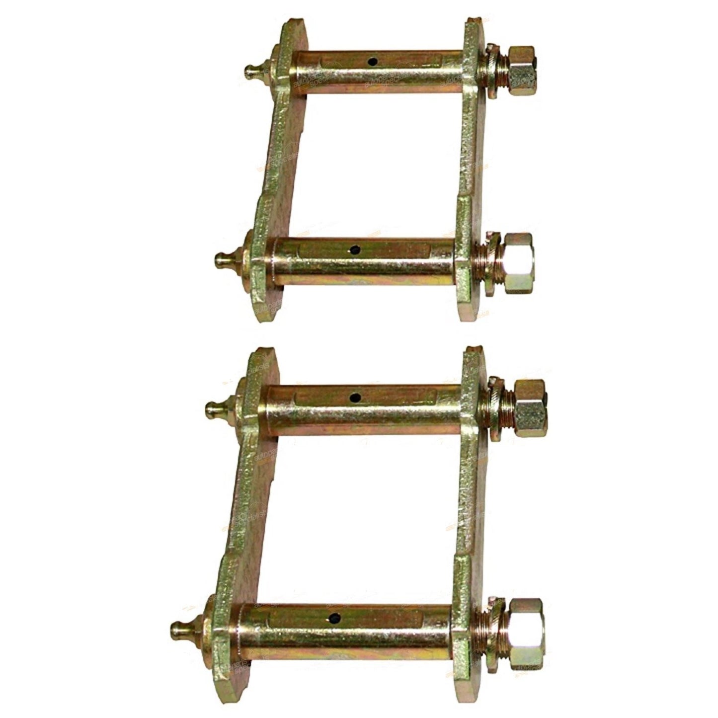2 x Rear Greasable Leaf Spring Shackles for Hilux 4x4 (1979–1997)