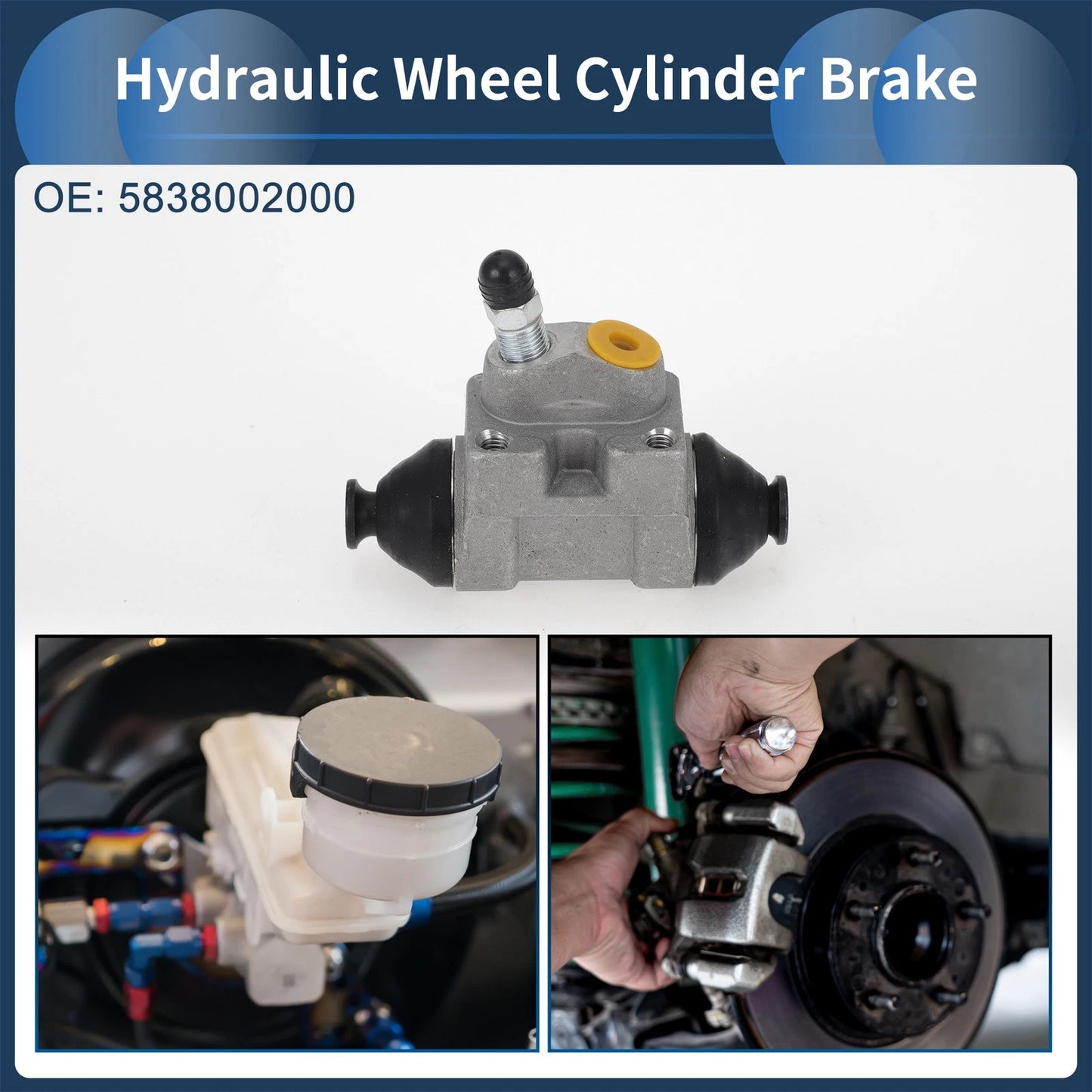 Rear Brake Wheel Cylinder for Hyundai Accent (2013-2017)