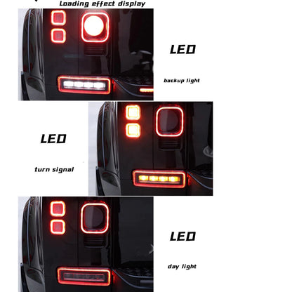 Red Rear Bumper Brake Light for Land Rover Defender 90/110/130 (2020-2024)