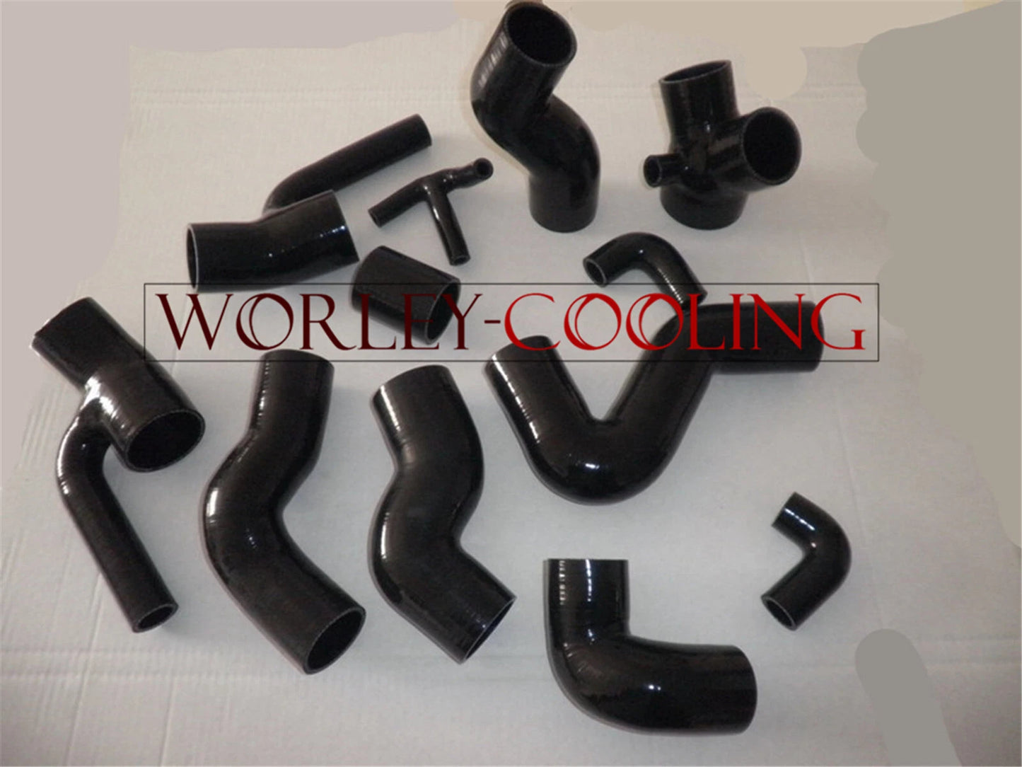 Silicone Piping Hose Kit for Audi S4 A6 B5 C5 2.7L Bi-Turbo (1997-2001)