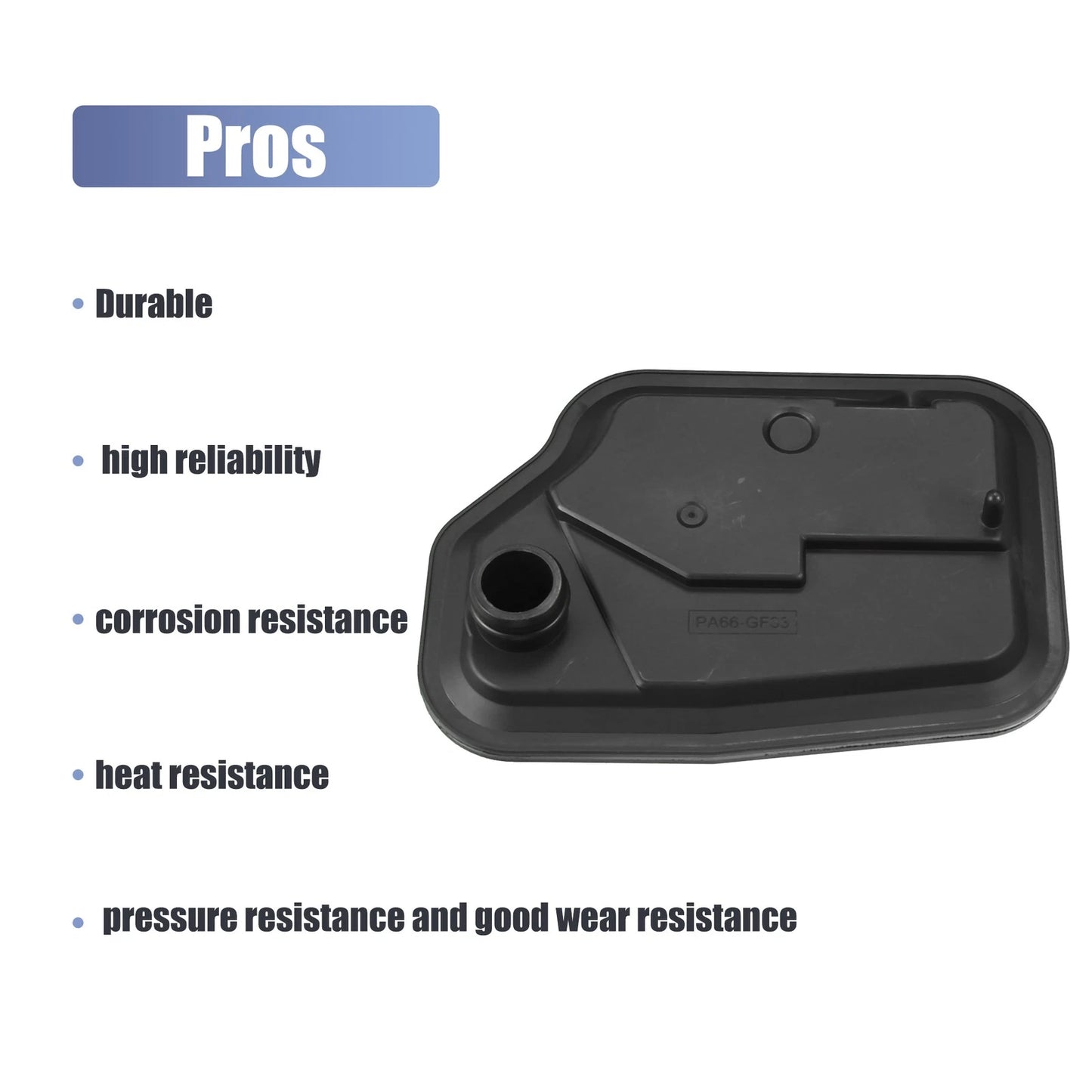 Transmission Filter Oil Pan Gasket Set for Ford Fusion (2006-2012)