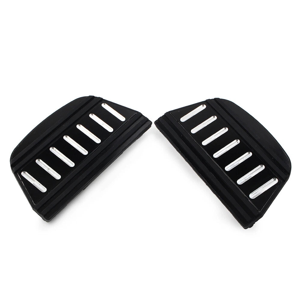 Black Rear Floorboard Foot Peg Insert for Harley Softail Electra Glide
