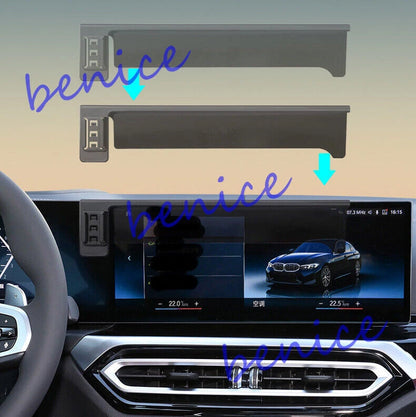 Car Screen Cell Phone Holder Stand Mount Clip for BMW M3/M4 (2021–2022)