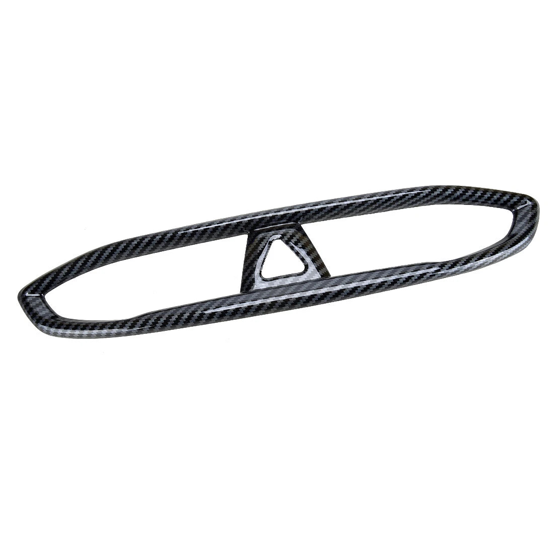 ABS Carbon Fiber Center Air Vent Outlet Cover for Hyundai Santa Fe (2019-2022)