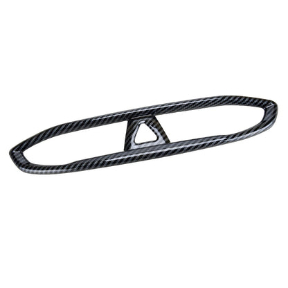 ABS Carbon Fiber Center Air Vent Outlet Cover for Hyundai Santa Fe (2019-2022)