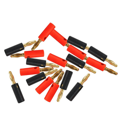 4MM Gold Plated Audio Speaker Cable Wire 2 x Banana Plug Connectors for Various Models