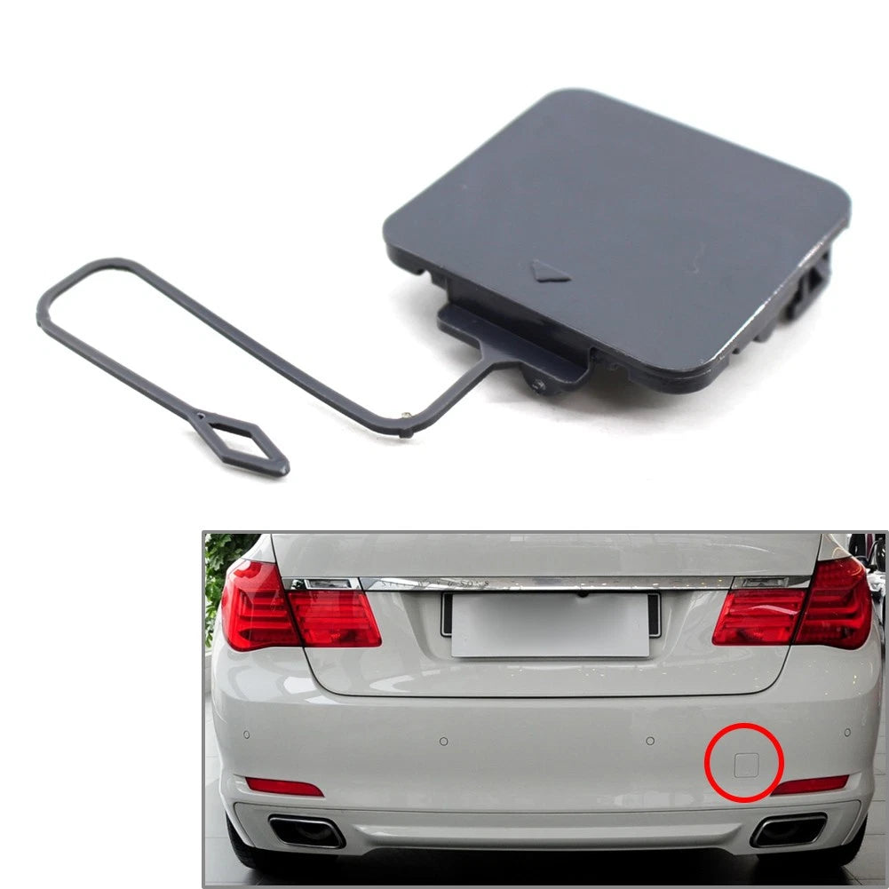 Rear Bumper Tow Hook Eye Cover for BMW 7 Series F01 F02 (2009-2012)