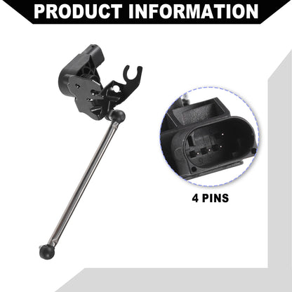 Suspension Ride Height Level Sensor for Porsche Rear Left Black