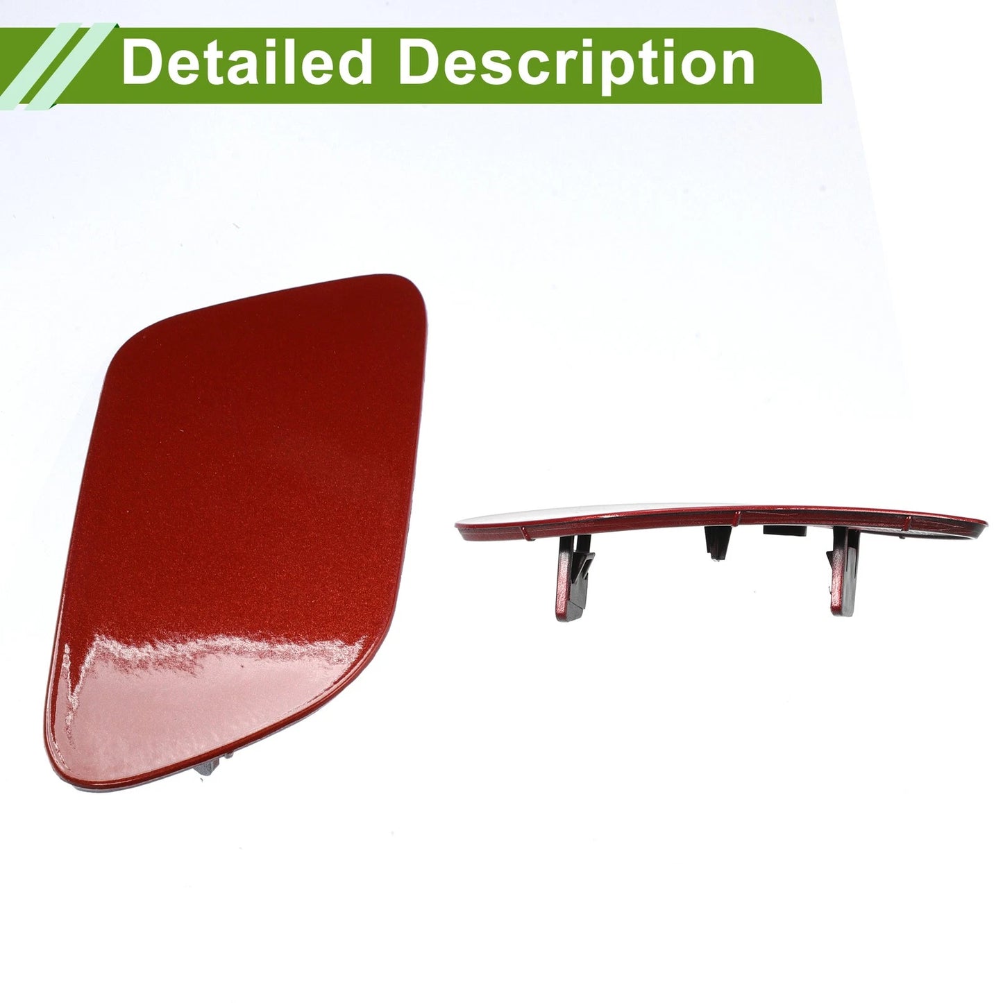 Front Right Washer Nozzle Cover for Volvo S60 (2014-2016) - Red