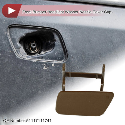Bumper Headlight Washer Nozzle Cover for BMW 525i (2004-2005)