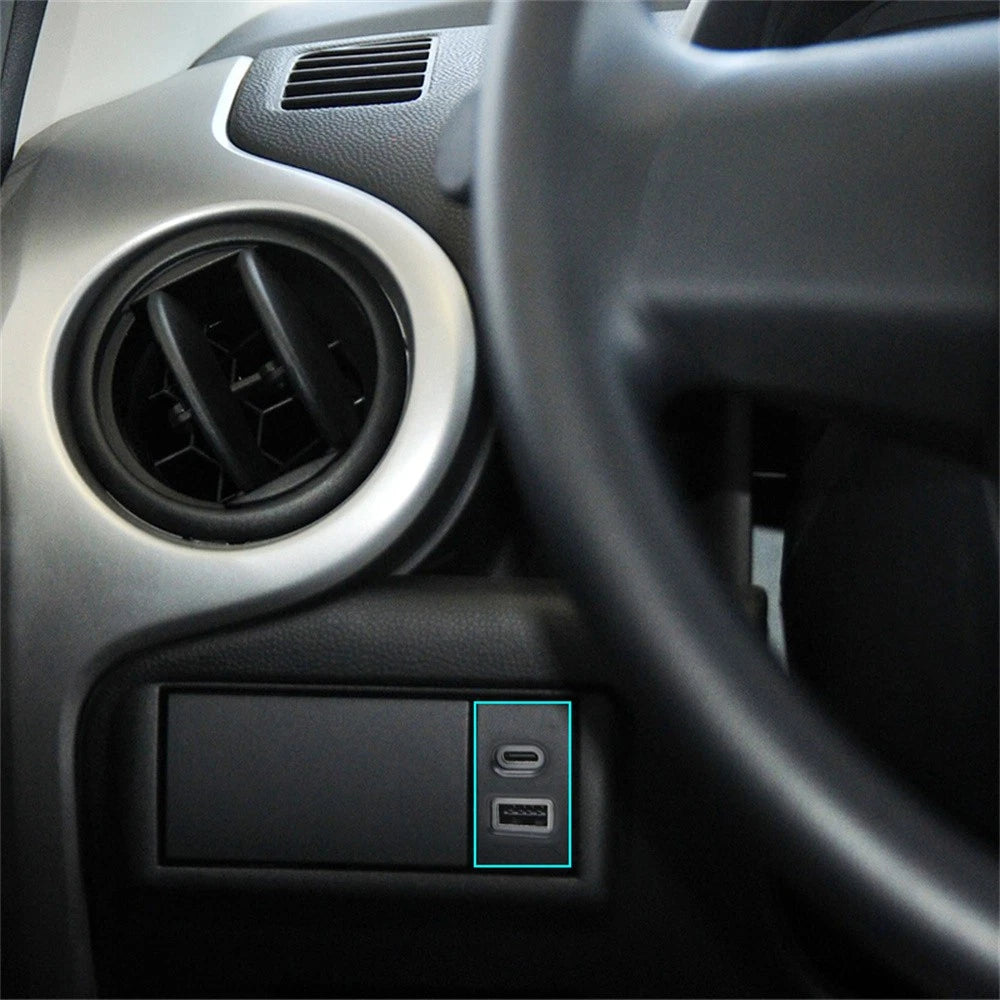 18W Type-C + QC3.0 Fast Car Charger for Mazda 2, 3, 5, 6, CX-7 (2003-2023)