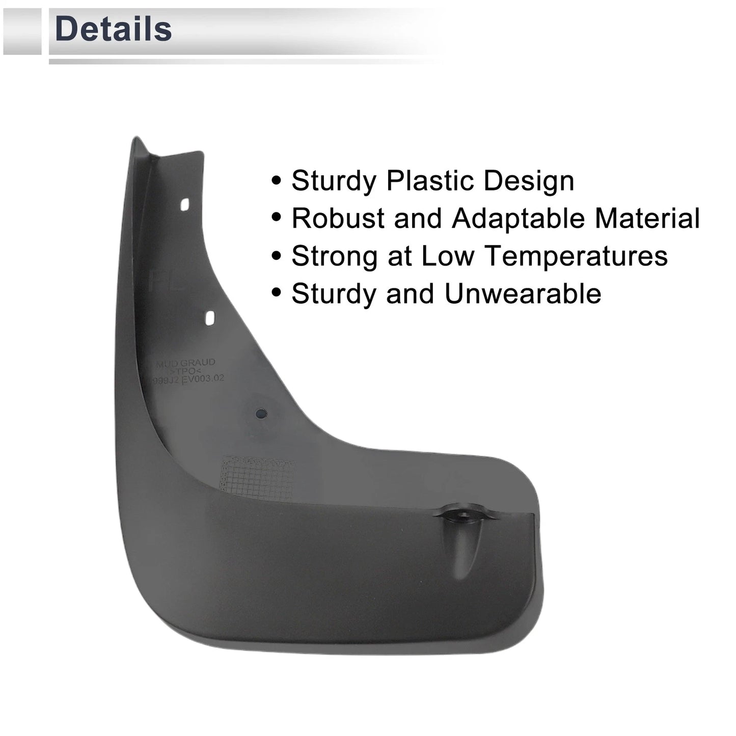 Mud Flaps Splash Guards for Infiniti FX35 QX70 (2009 - 2018)