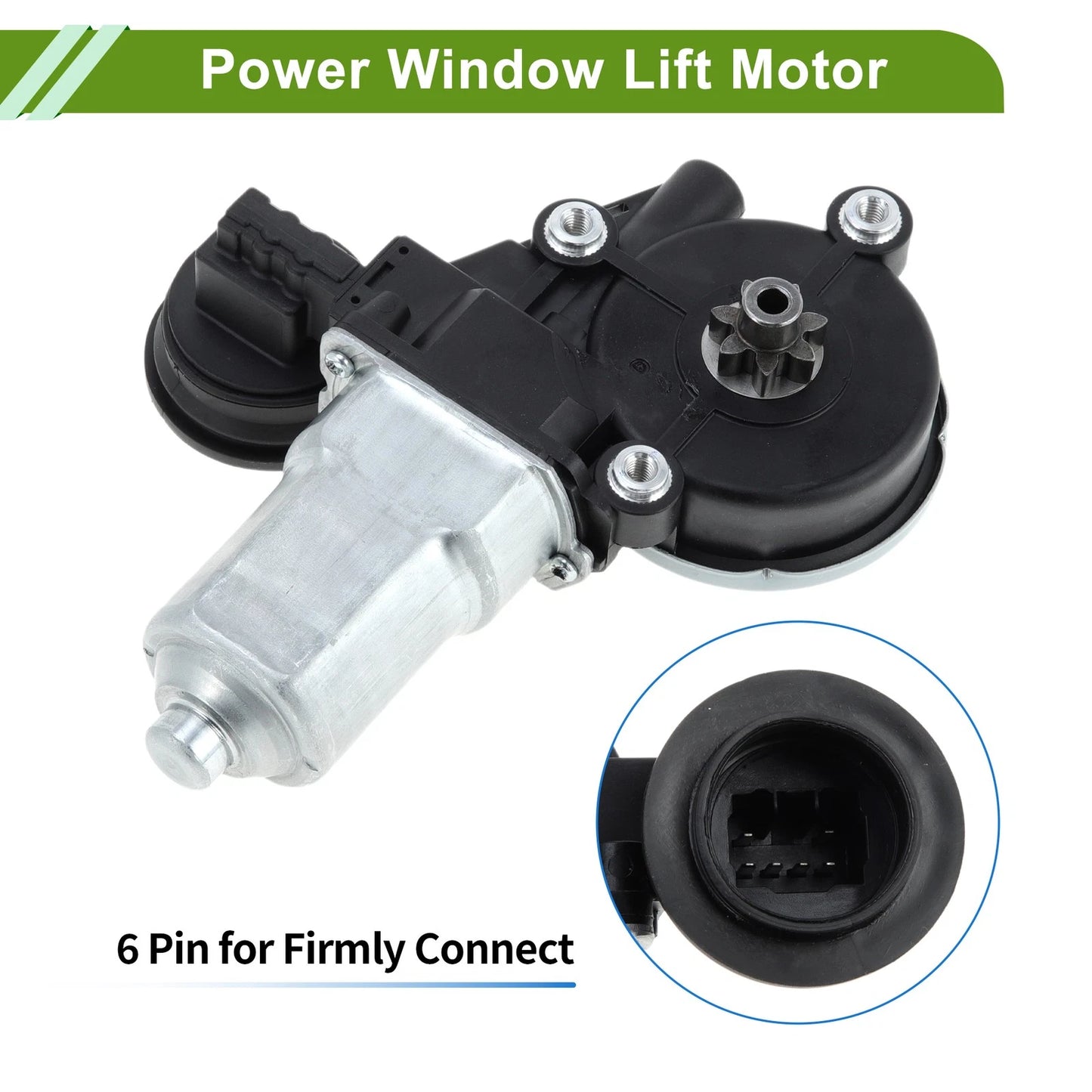 Power Window Regulator Lift Motor for Toyota 4Runner RAV4 Camry Sienna (1996-2023)