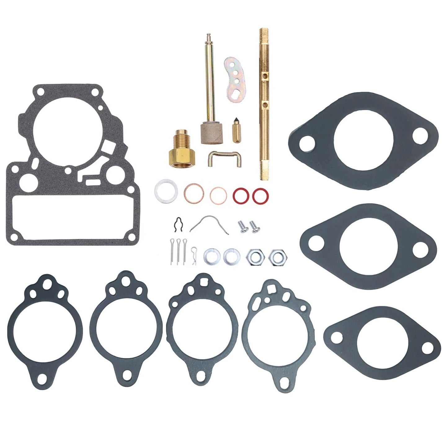 Open Hole Base & Air Filter Gaskets for Holley Edelbrock Carburettor