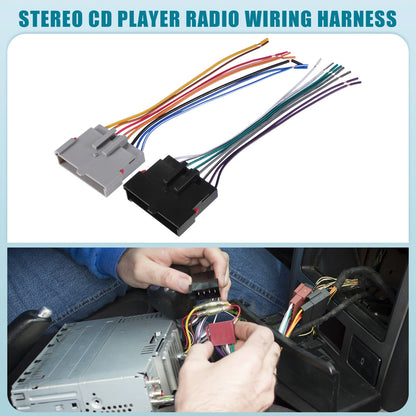 Car Stereo CD Player Wiring Harness for Ford Crown (1986-2004)