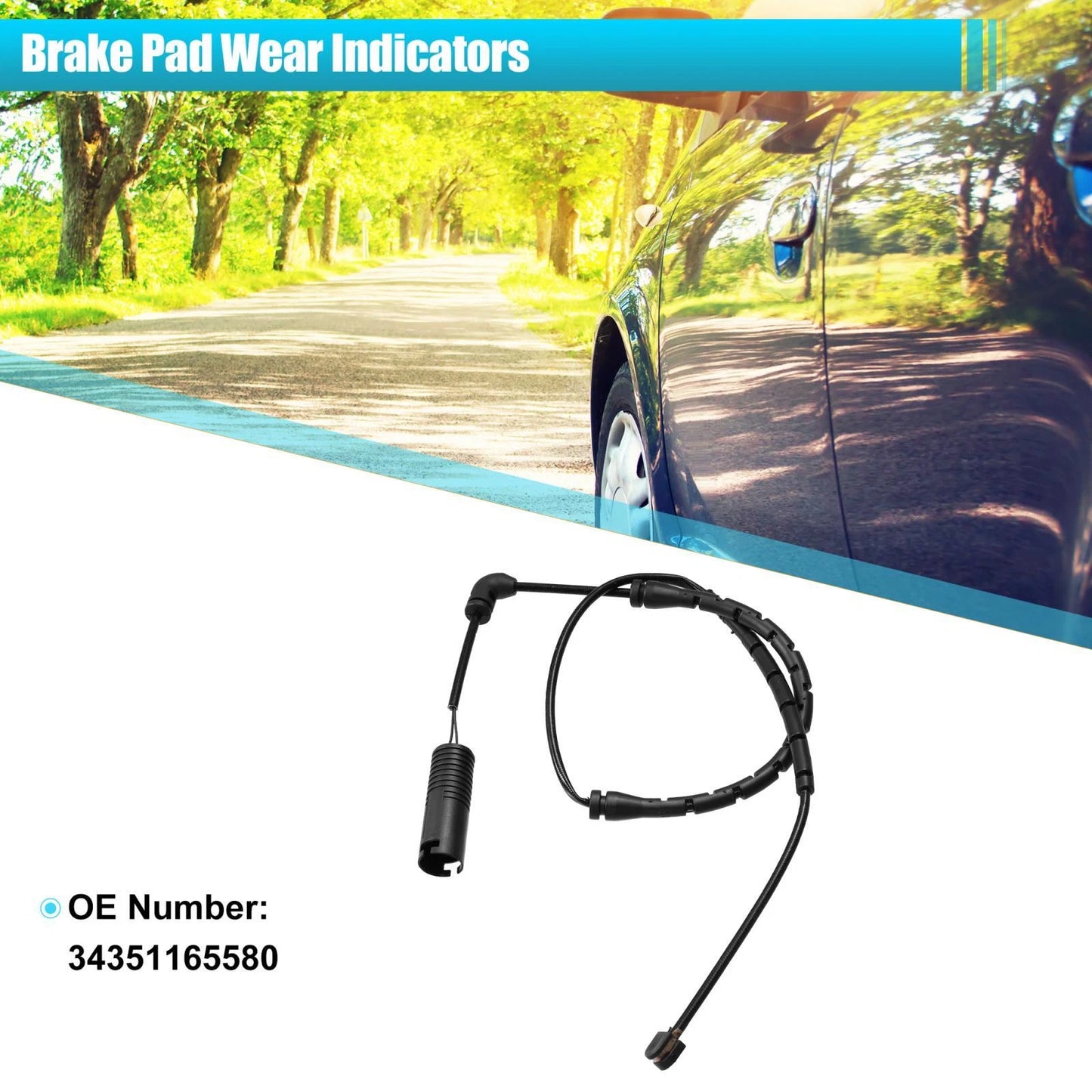 Rear Brake Pad Electronic Wear Sensor for BMW X5 (2000-2006)
