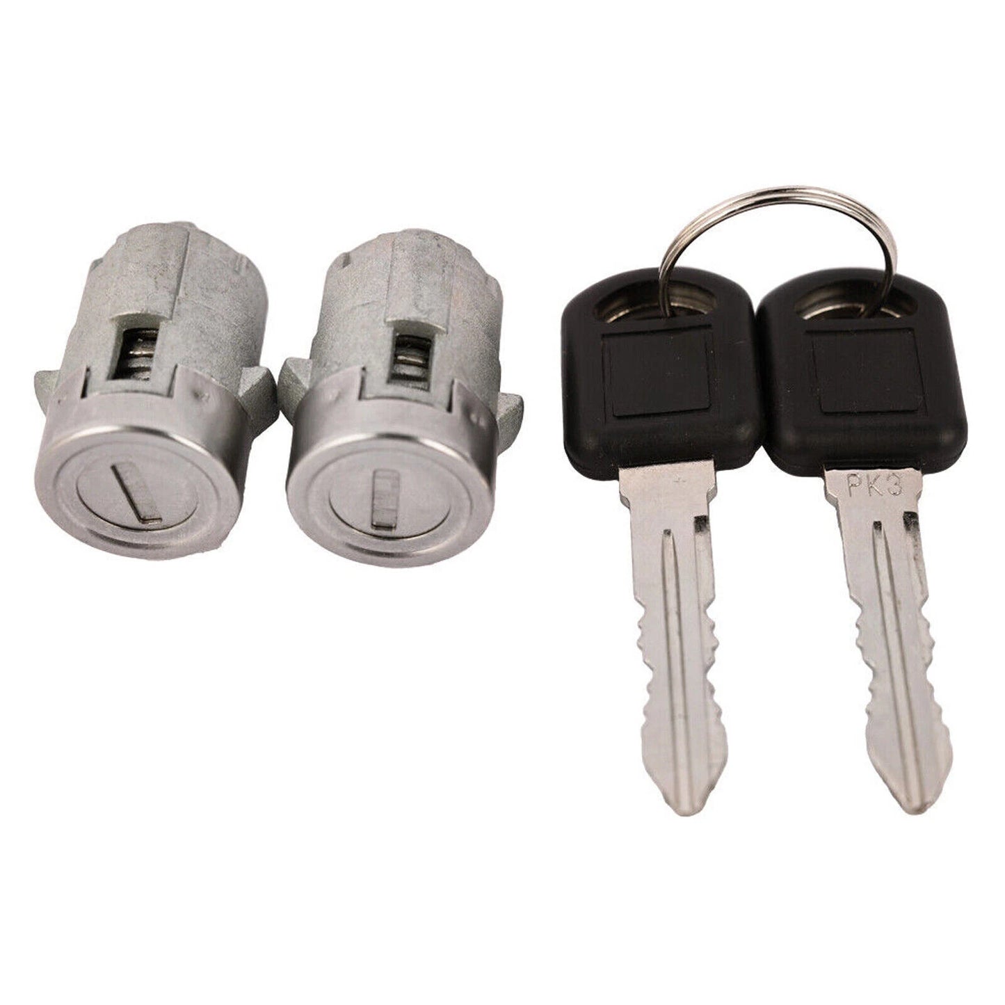 2 x Ignition & Door Lock Cylinder for Chevrolet Silverado (2001–2001)