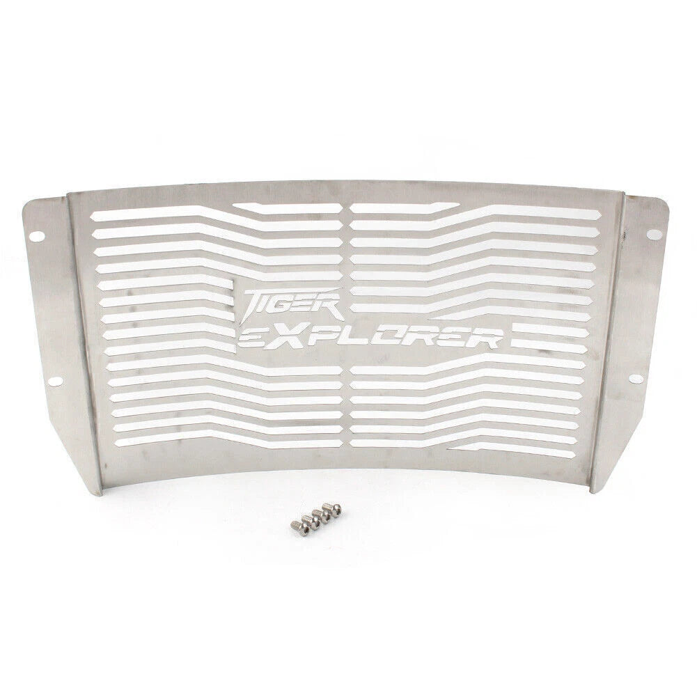 CNC Radiator Guard Protector Silver Grill Cover for TIGER 1200 EXPLORER (2012-2017)
