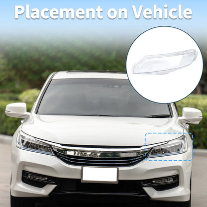 Front Left Headlight Lens Cover for Honda Civic (2006-2011)