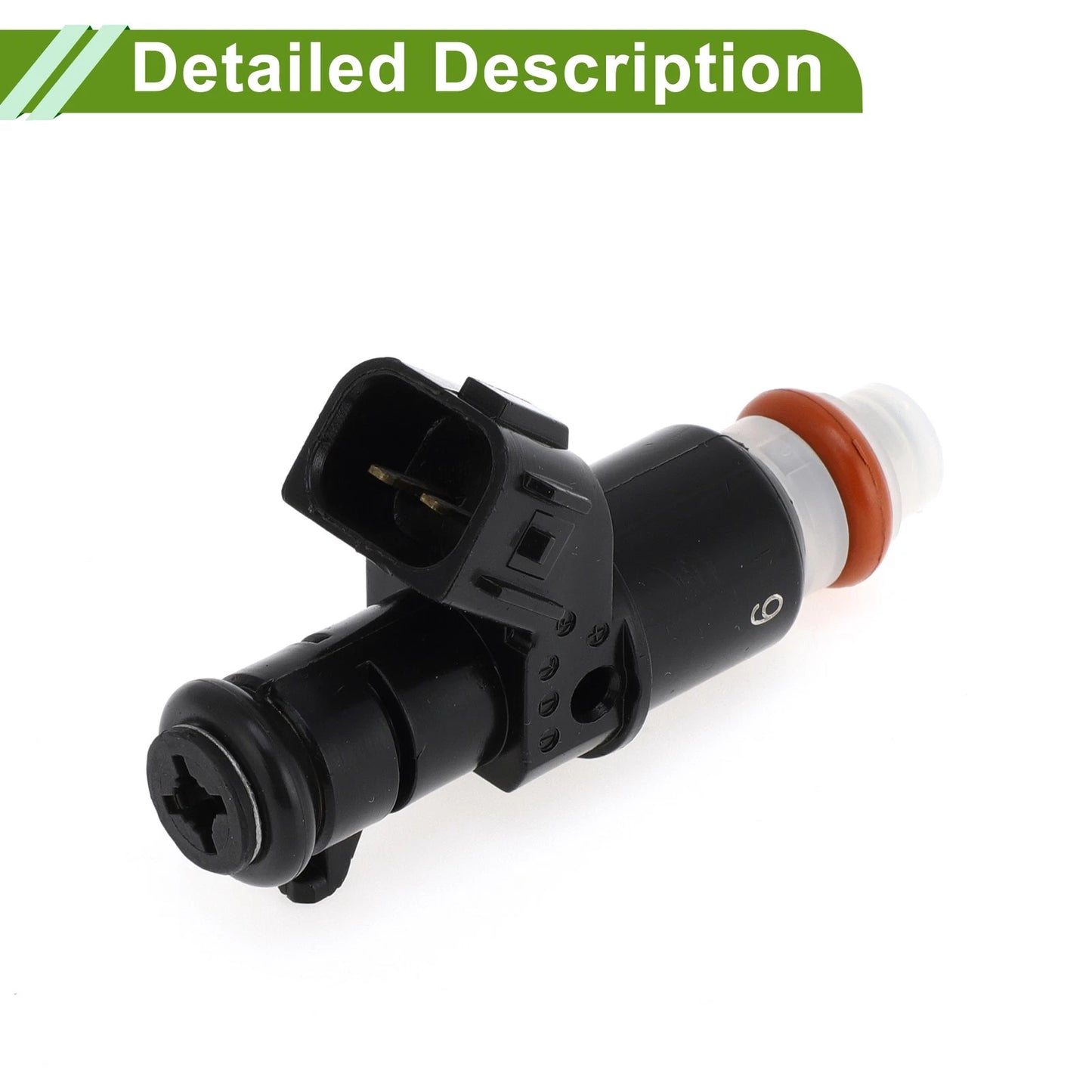 Fuel Injector for HONDA R20A 16V SOHC 2.0 VVTi (2001-2006) 1 x Black