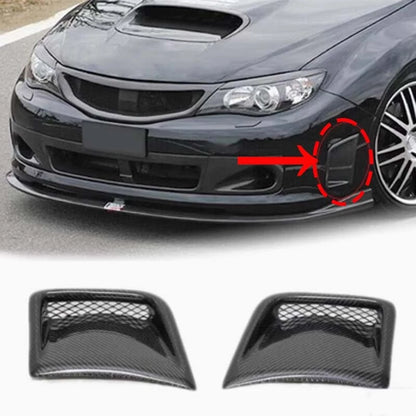 Carbon Fiber Front Bumper Side Air Vent For Subaru STI WRX GRB Wagon 10th 08-14