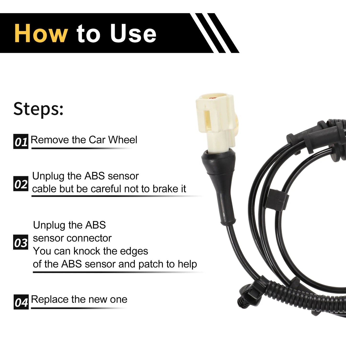 ABS Wheel Speed Sensor for Ford F-150 (2009-2010) - 1 x Rear Left