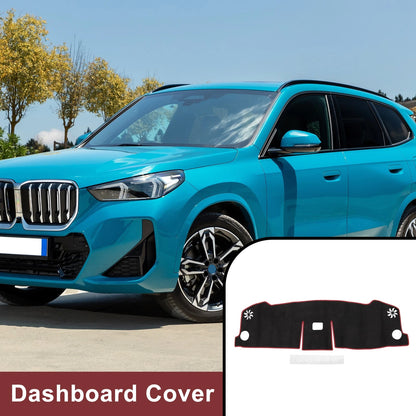 Dashboard Cover Mat for Honda VEZEL RV Series 2021-2024 Protector Pad Black Red