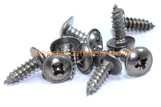 10x Pozi 4.2 x 13mm Screws for Moto carenado Panel Auto Manipulador