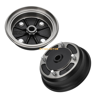 2 x Rear Brake Drum Hub for Kawasaki Mule 3010 (2001–2008)