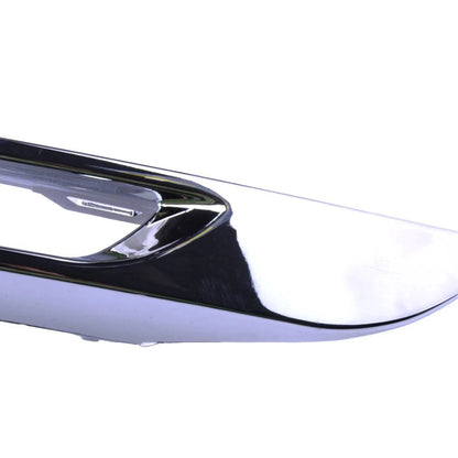 L & R Fog Light Grills w/ Strip Trim for Benz X204 GLK250 GLK350 (2013-2015)