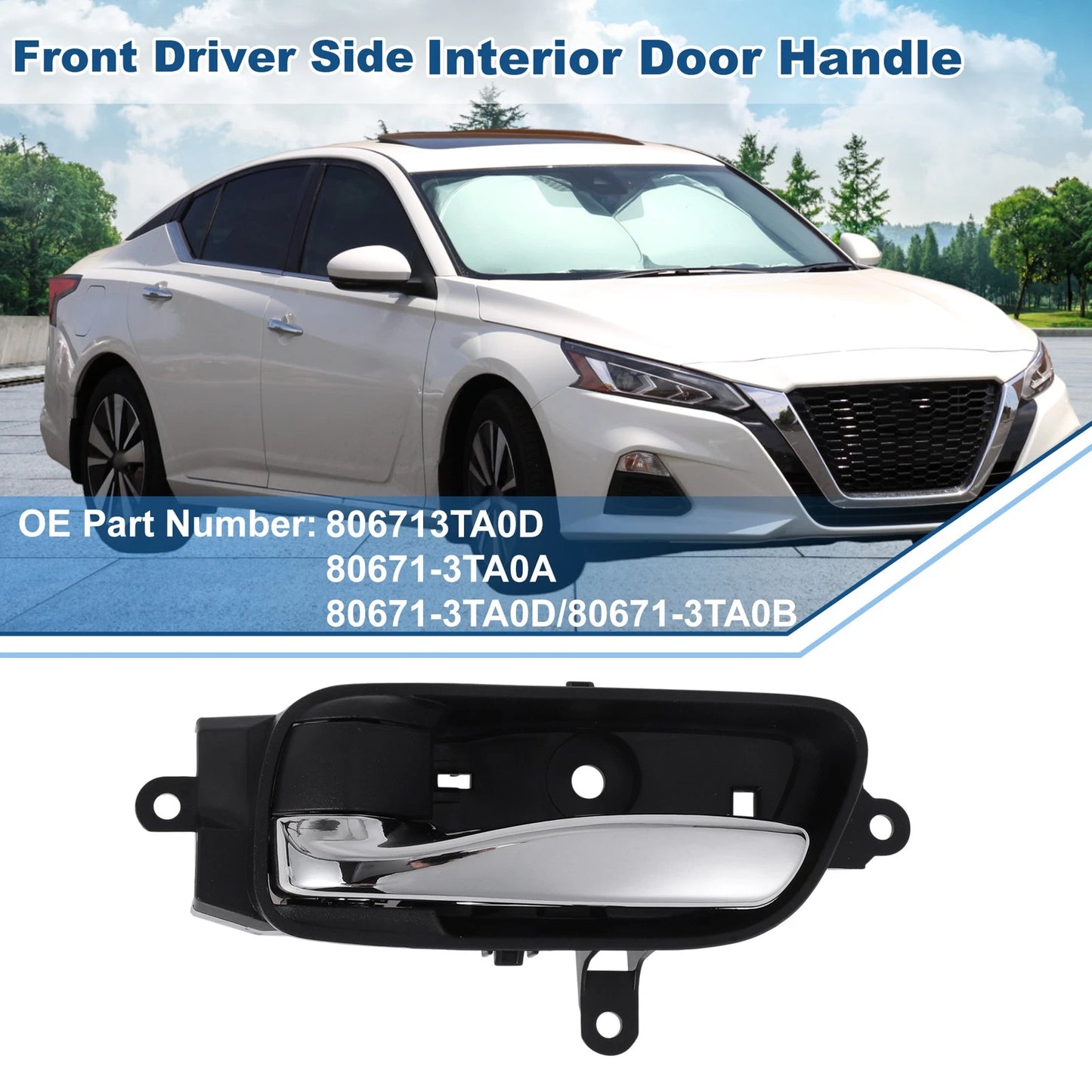 Front Passenger Side Door Handle for Nissan Altima (2013-2018)