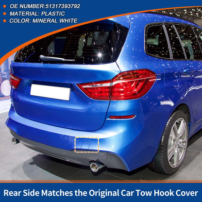 Rear Bumper Tow Hook Cover for BMW 2 Series F45 (2014-2021)