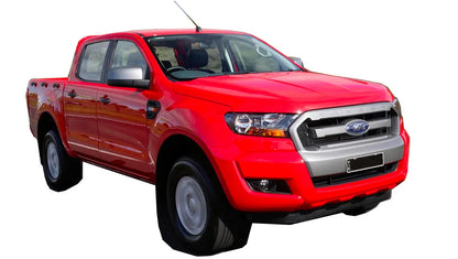 Grey/Silver XLS Rear Tailgate Decal Sticker for Ford Ranger (2015-2018)