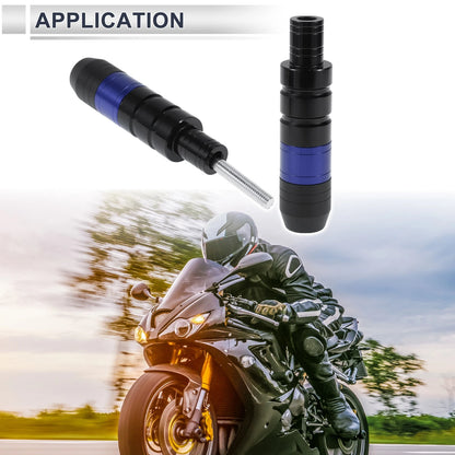 0.73" Aluminum Alloy Plastic 2 x Motorcycle Slider Frame for Make Model