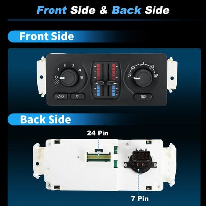 A/C Heater Climate Control Module for Avalanche Silverado Suburban
