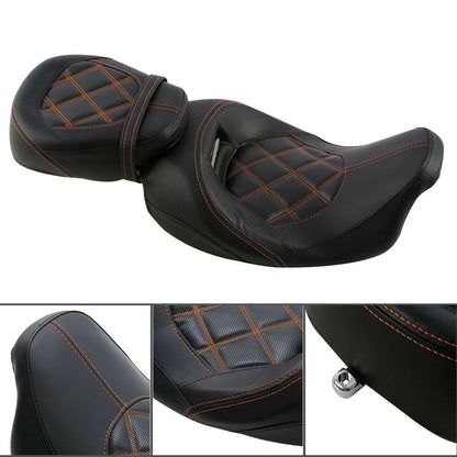 Driver Passenger Seat for Harley CVO Road King Street Glide 2009-2023