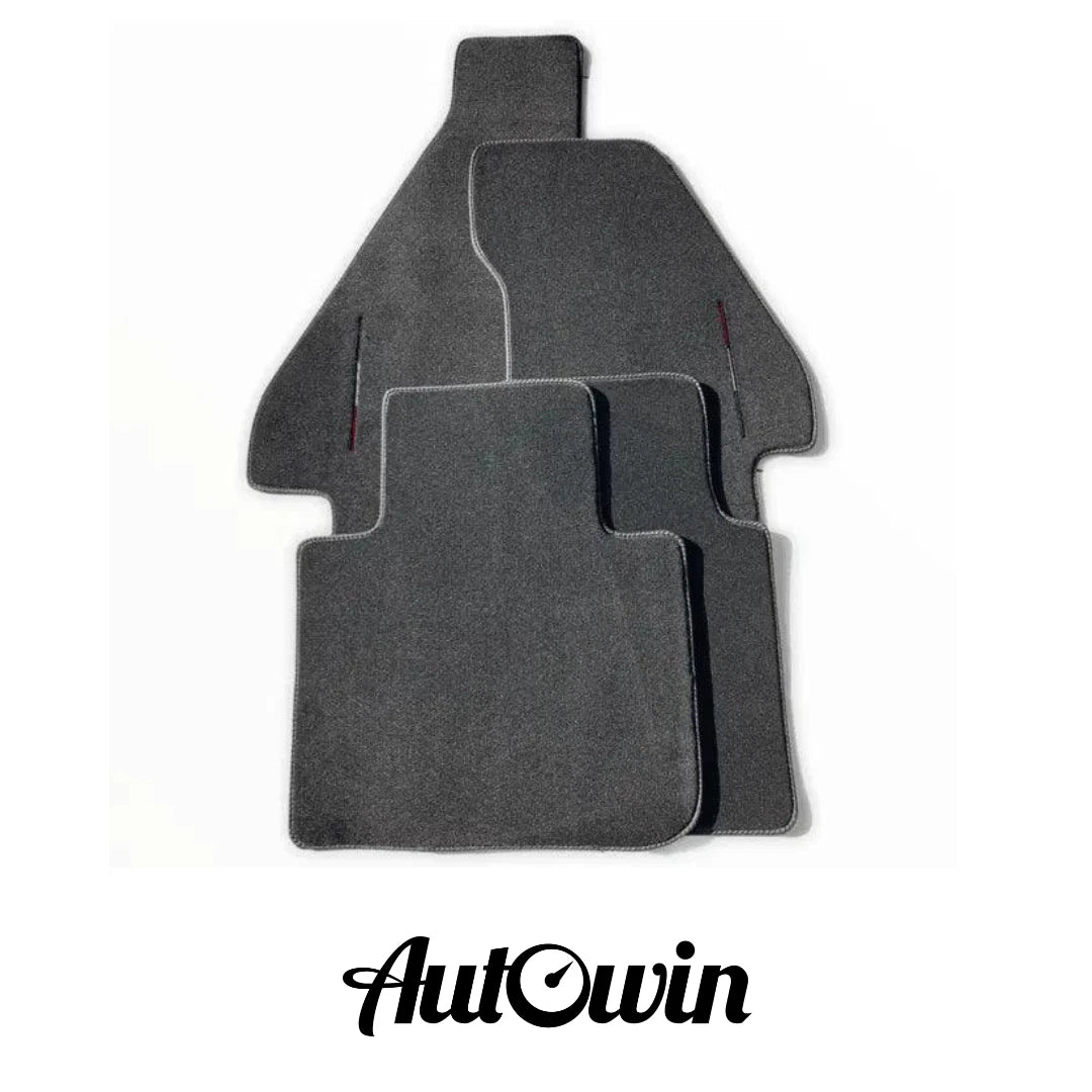 AutoWin Black Floor Mats for Ferrari Dino 308 GT4 (1973-1979)